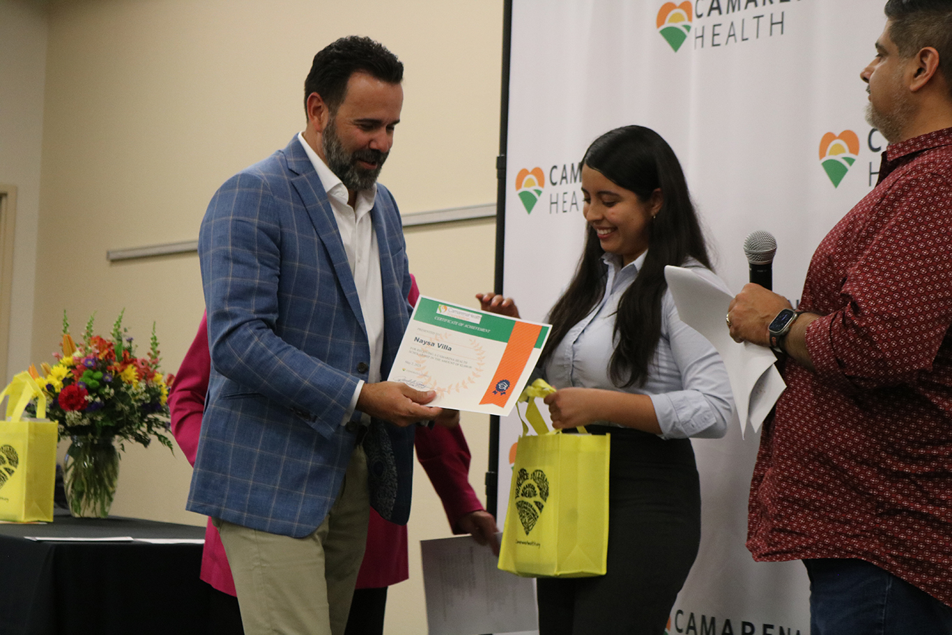 Camarena Health Scholarship Award Naysa Villa