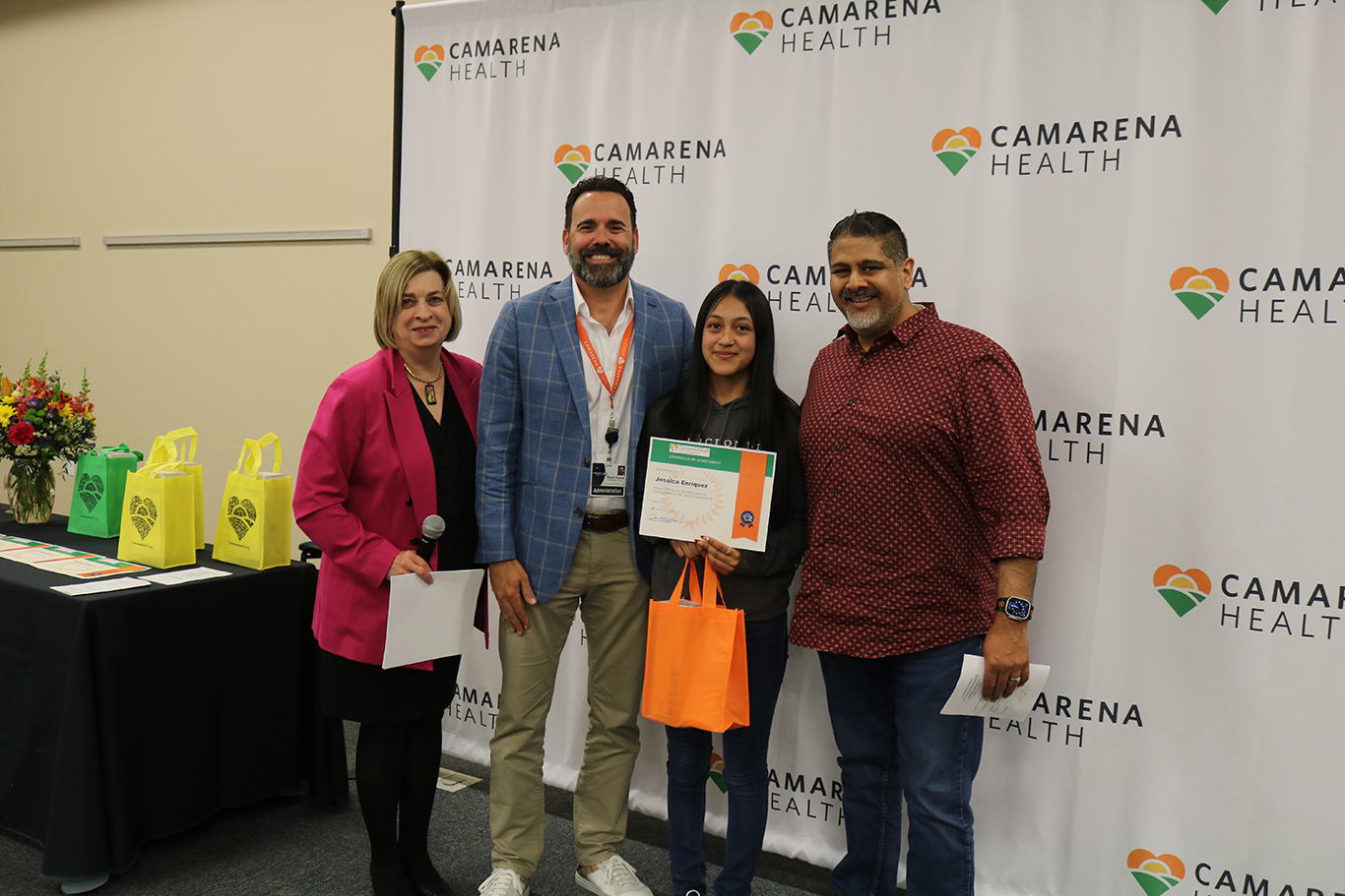 Camarena Health Scholarship Award Recipiant Jessica Enriquez