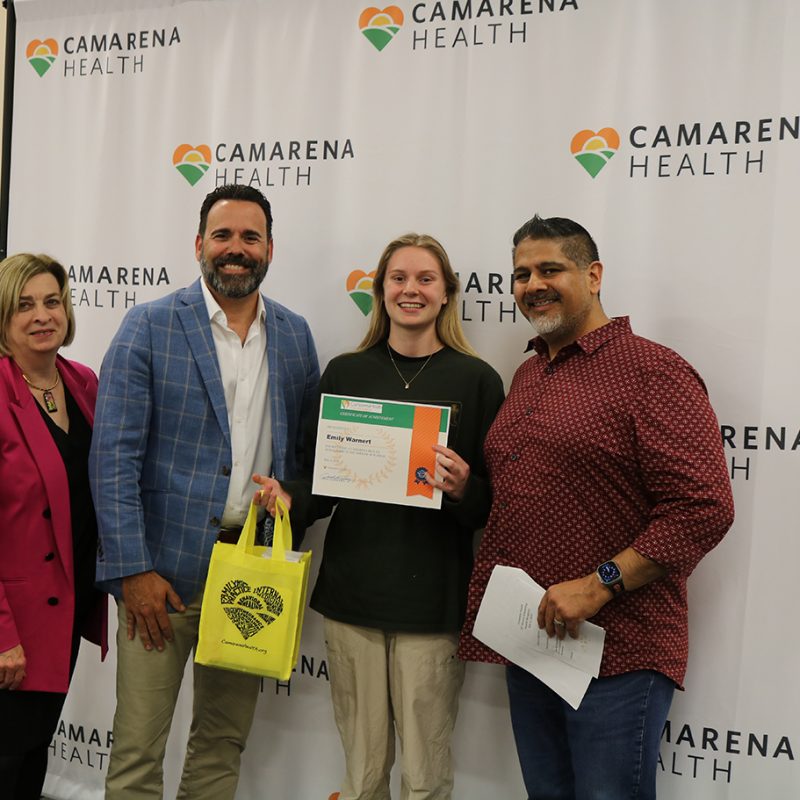 Camarena Health Scholarship Award Emily Warnert